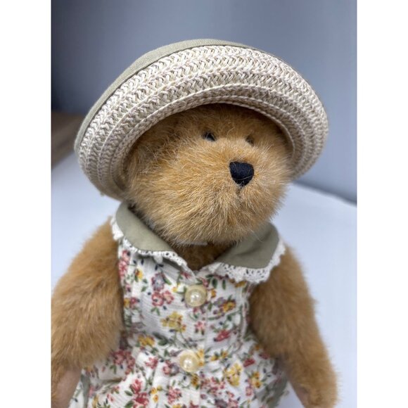 Boyds Plush 82556 Momma Bearybest Bear Floral Dress 12" Worlds Best Mom Gift - Picture 4 of 8